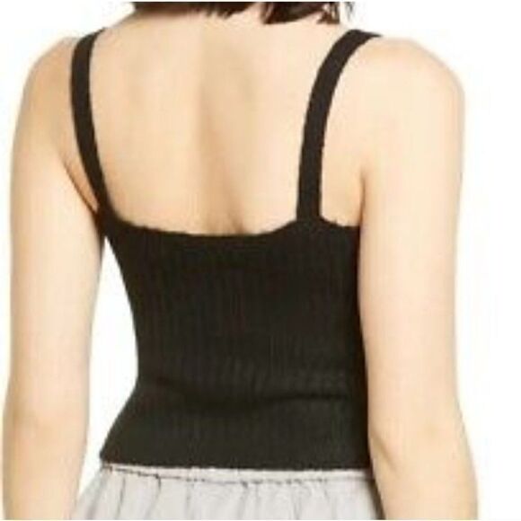 New Vero Moda | Joleen Knit Tank in Black - Picture 2 of 7